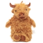 Preview: Wärmflasche mit Highland Coo Kuh Bezug