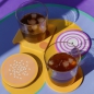 Preview: Untersetzer Cheeseburger