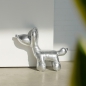 Preview: Türstopper Ballonhund Silber