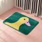Preview: Badematte Ente Grün