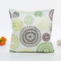 Preview: Satin Optik Kissenbezug Flower & Leaves