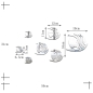 Preview: 7 Fische Spiegel-Set