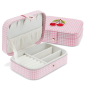 Preview: Schmuckkasten Rosa Gingham-Cherry