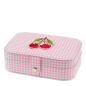 Preview: Schmuckkasten Rosa Gingham-Cherry
