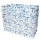 Preview: XXL Aufbewahrungstasche blaue Schleifen
