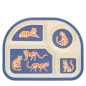 Preview: Kinderteller mit Fächern Tiger