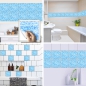 Preview: Fliesenaufkleber Mosaik Blau 20x20