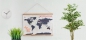 Preview: Cross Stitch Map Weltkarte