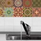 Preview: Fliesenaufkleber Oriental 20x20