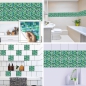 Preview: Fliesenaufkleber Mosaik Grün 20x20