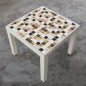 Preview: Fliesenaufkleber Mosaik Marmor Braun