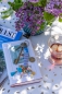 Preview: Schlüsselanhänger Jacky rosé-aqua