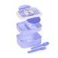 Preview: Bento Lunch Box Moomin Lavendel