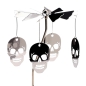 Preview: Teelichtkarussell Totenkopf