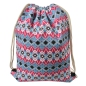 Preview: Beutel Rucksack Geometrik