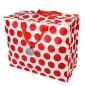 Preview: XXL Aufbewahrungstasche Spotlight Red on Cream