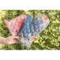 Preview: Topflappen Flowers Pink