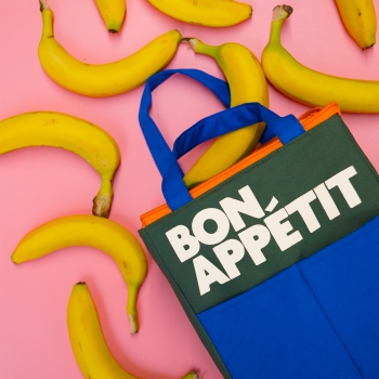 Preview: Snacktasche Bon Appétit Blau