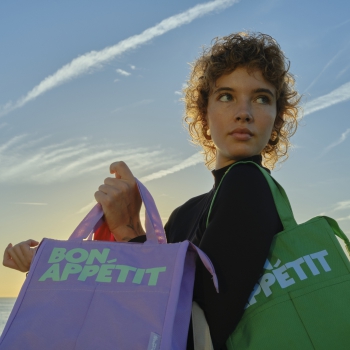 Preview: Snacktasche Bon Appétit Violett