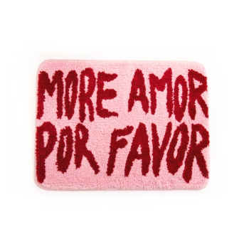 Badematte More Amor Pink