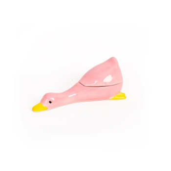 Schmuckkästchen rosa Ente