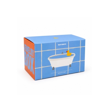 Preview: Schmuckkasten Badewanne mit Ente