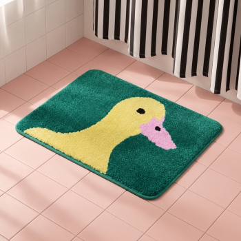 Preview: Badematte Ente Grün