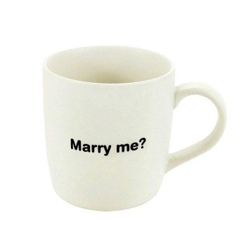 Kaffeebecher Marry me?