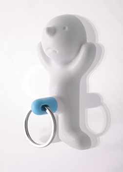 Mr. P Schlüsselhalter Blau