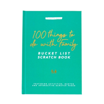 Rubbelbuch 100 things to do with Family