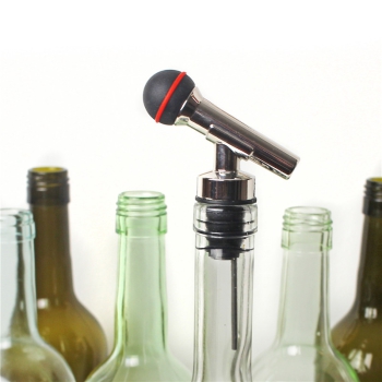 Mikrofon Ausgießer & Flaschenverschluss