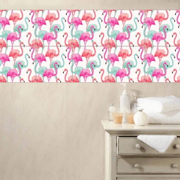 Fliesenaufkleber Flamingo 20x20