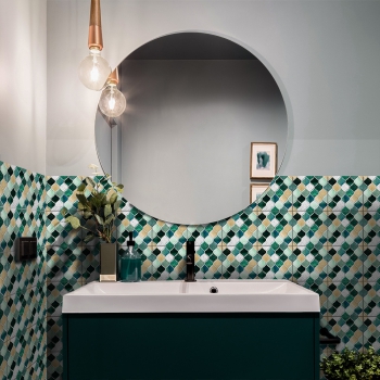 Preview: Fliesenaufkleber Vintage Mosaik 20x20