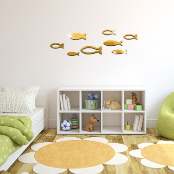 8 Fische Spiegel-Set