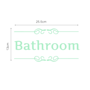 Tür Sticker Bathroom