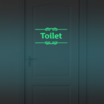 Tür Sticker Toilet