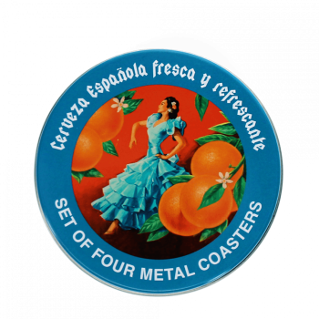 Preview: Untersetzer Cerveza Española - 4er Set