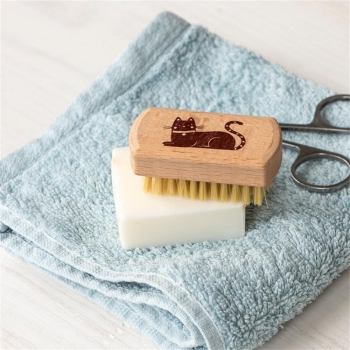Mini-Nagelbürste Katze