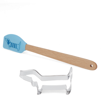 Ausstechform & Teigschaber Sausage Dog