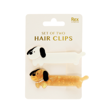 Haarspangen Dackel