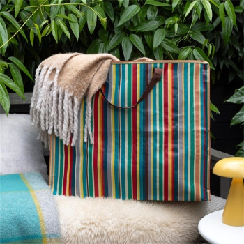 XXL Aufbewahrungstasche Retro 70s Stripes