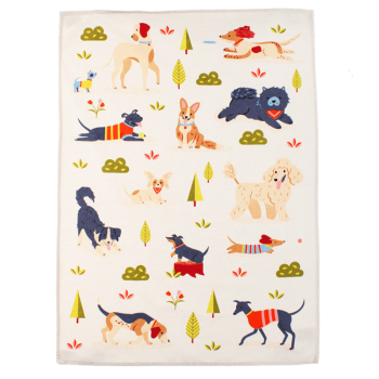Geschirrtuch Dog Park