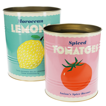 Aufbewahrung XXL Dosen-Set Lemon and Tomato