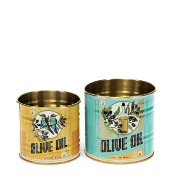 Aufbewahrung Mini Dosen-Set Olive Oil