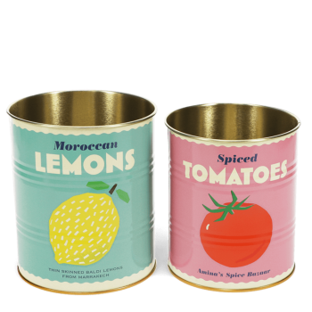 Aufbewahrung Dosen-Set Lemon and Tomato