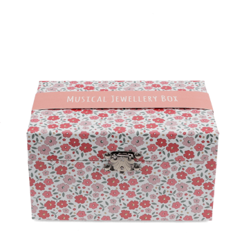 Preview: Musikalische Schmuckschatulle Pink Tilde