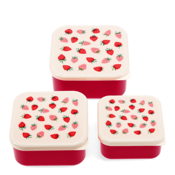 Snack Box Set Erdbeere