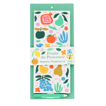 Preview: Magnetische Einkaufsliste Früchte