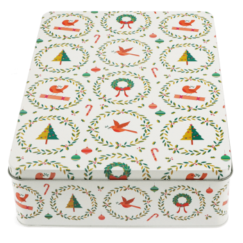 Keksdose square Classic Christmas