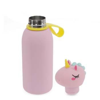 Preview: Edelstahl Wasserflasche Einhorn